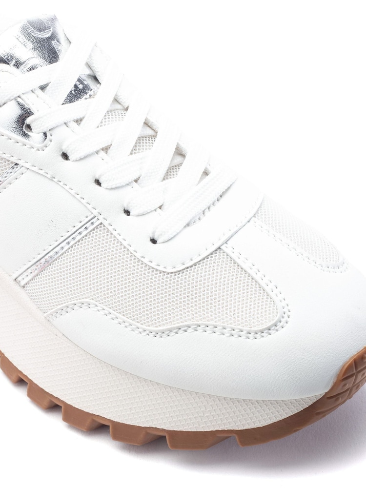 Moda in Pelle Demee Chunky Multi Panel Trainers - Imagen 2 de 3