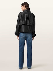 AllSaints Blue Fable Bootcut Jeans - Image 6 of 7