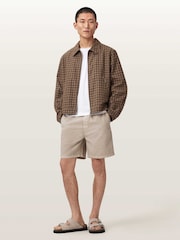 AllSaints White Flax Short Sleeve Crew Neck T-Shirt - Image 6 of 7