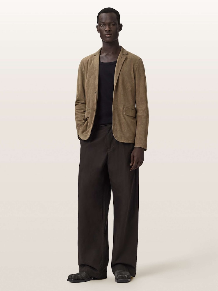 AllSaints Brown Monet Blazer - Image 2 of 7