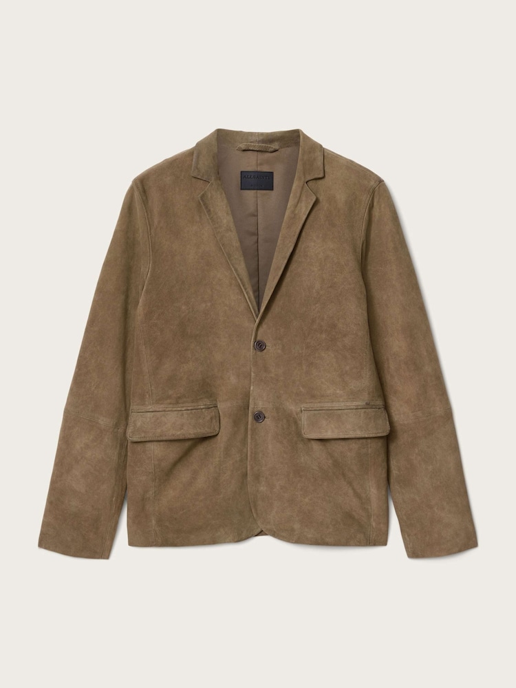 AllSaints Brown Monet Blazer - Image 7 of 7