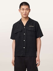AllSaints Dunloe Short Sleeve Shirt - Изображение 1 7