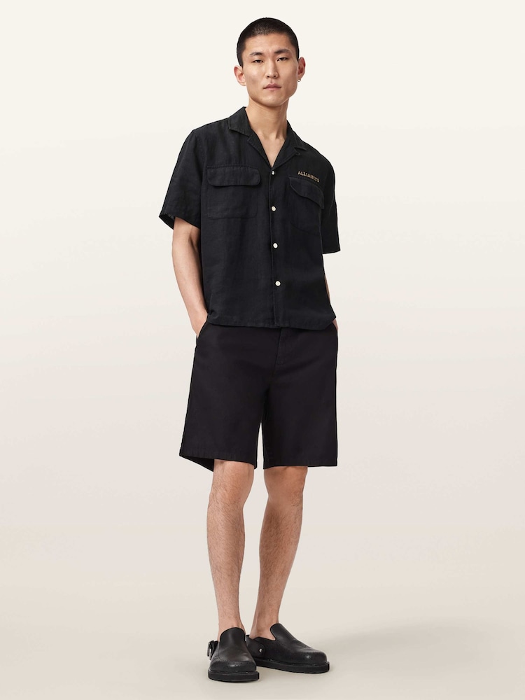AllSaints Dunloe Short Sleeve Shirt - Изображение 2 7