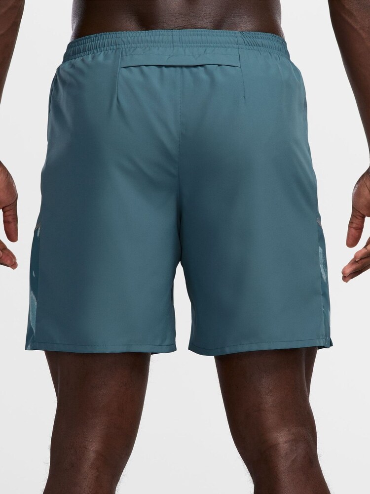 Nike Smokey Blue Miler Dri-FIT 7 inch Brief-Lined Running Shorts - Image 2 of 5