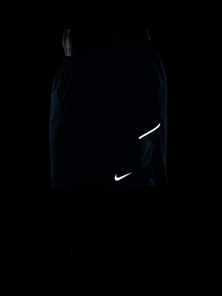 Nike Smokey Blue Miler Dri-FIT 7 inch Brief-Lined Running Shorts - Image 5 of 5
