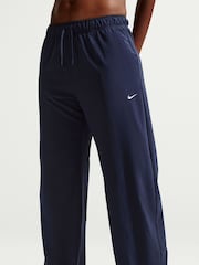 Nike Midnight Navy One Dri-FIT Woven Wide-Leg Joggers - Image 3 of 4