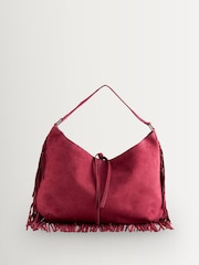 Rouge - Sac à bandoulière Free People Finn à franges - Image 1 de 6