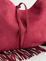 Rouge - Sac à bandoulière Free People Finn à franges - Image 5 de 6