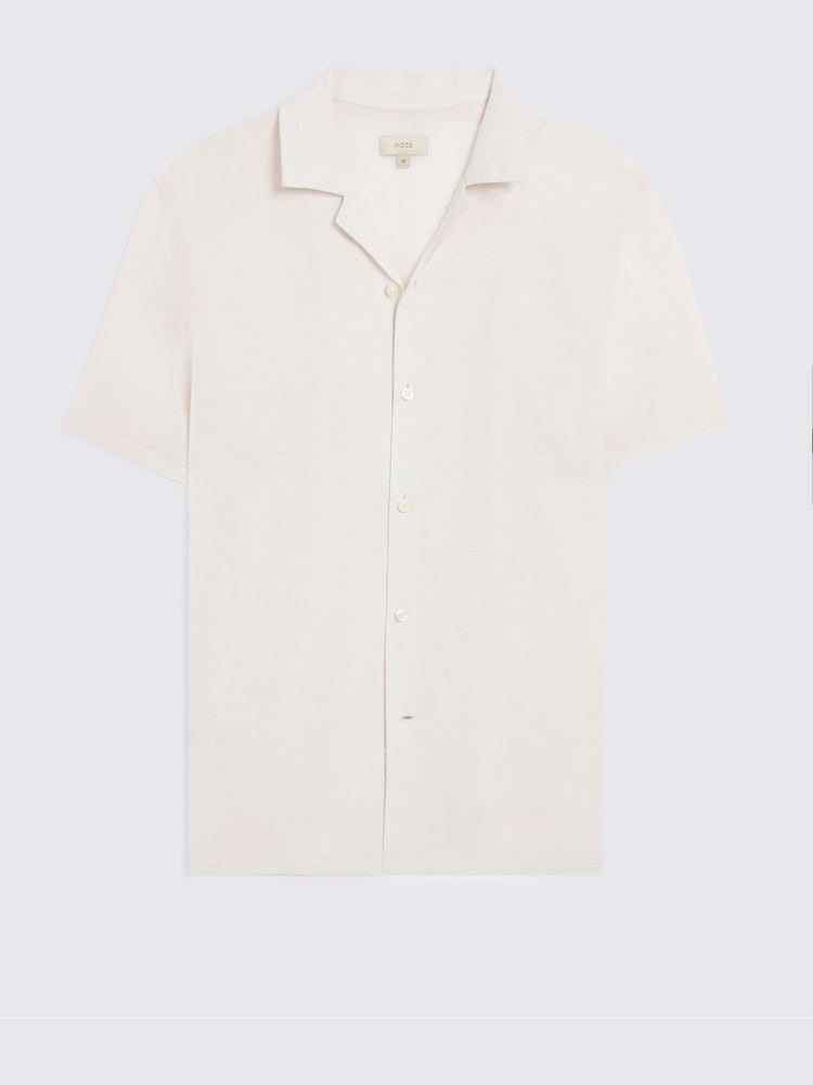 MOSS Short Sleeve Cuban Linen Shirt - 圖片 4/4