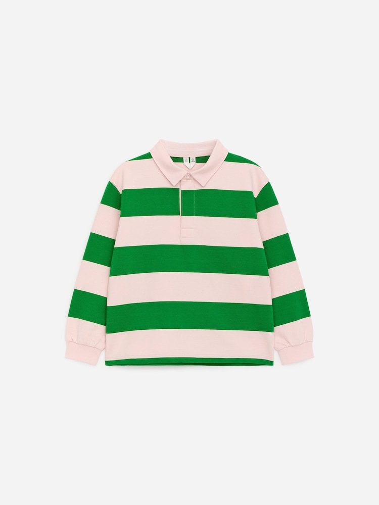 ARKET Pink Rugby Shirt - Image 1 of 2