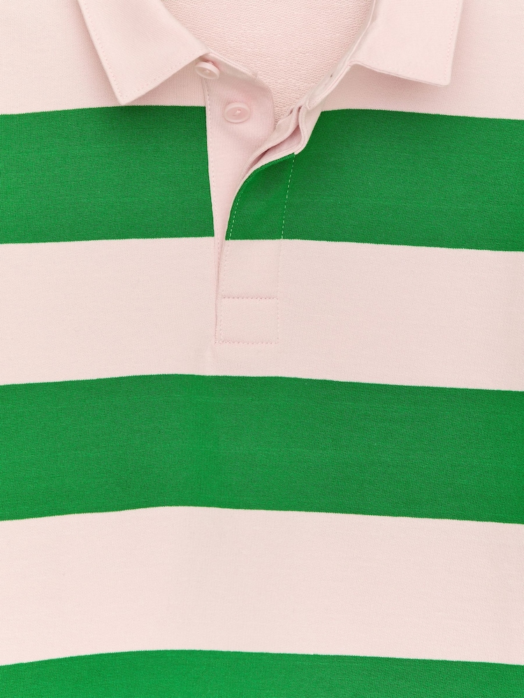 ARKET Pink Rugby Shirt - Image 2 of 2