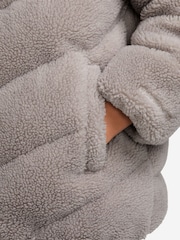 Nike Particle Grey Sportswear Therma-FIT Loose Puffer Jacket - Image 3 of 3
