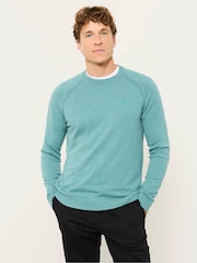 FatFace 2 Pack Rye Crew Neck Knitted Jumper - صورة 1 من 6