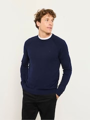 FatFace 2 Pack Rye Crew Neck Knitted Jumper - صورة 3 من 6