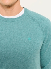 FatFace 2 Pack Rye Crew Neck Knitted Jumper - صورة 4 من 6