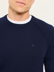 FatFace 2 Pack Rye Crew Neck Knitted Jumper - صورة 5 من 6