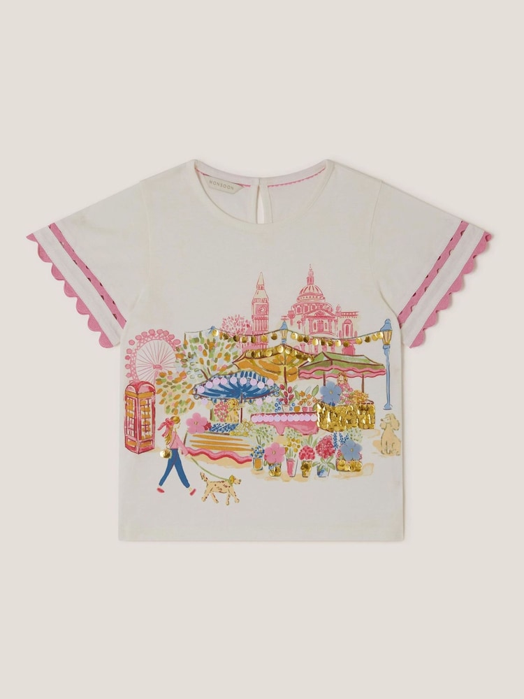 Monsoon London Scene T-Shirt - Image 1 of 3