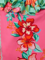 Monsoon Tropical Floral Frill Swimsuit - Bild 4 von 4