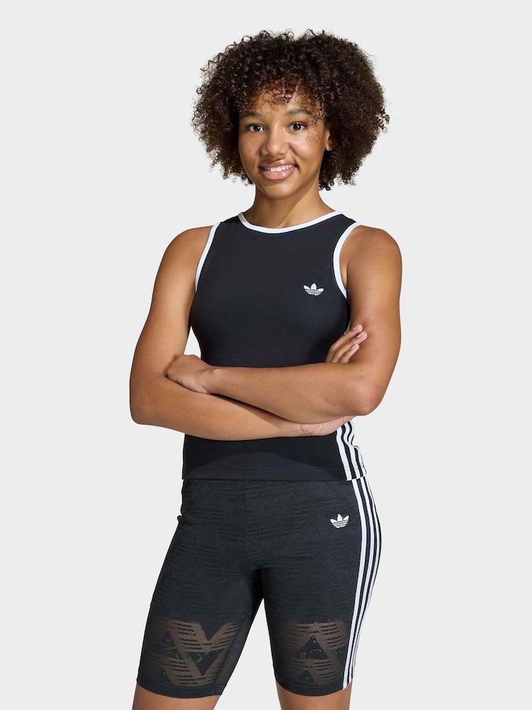 adidas Originals 3 Stripes Vest Top - Imagen 1 de 6