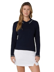 Callaway Golf Blue Collared Sweater - Image 1 of 6