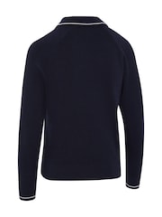 Callaway Golf Blue Collared Sweater - Image 6 of 6