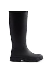 Hunter Black Downpour Tall Wellington Boots - Image 1 of 4