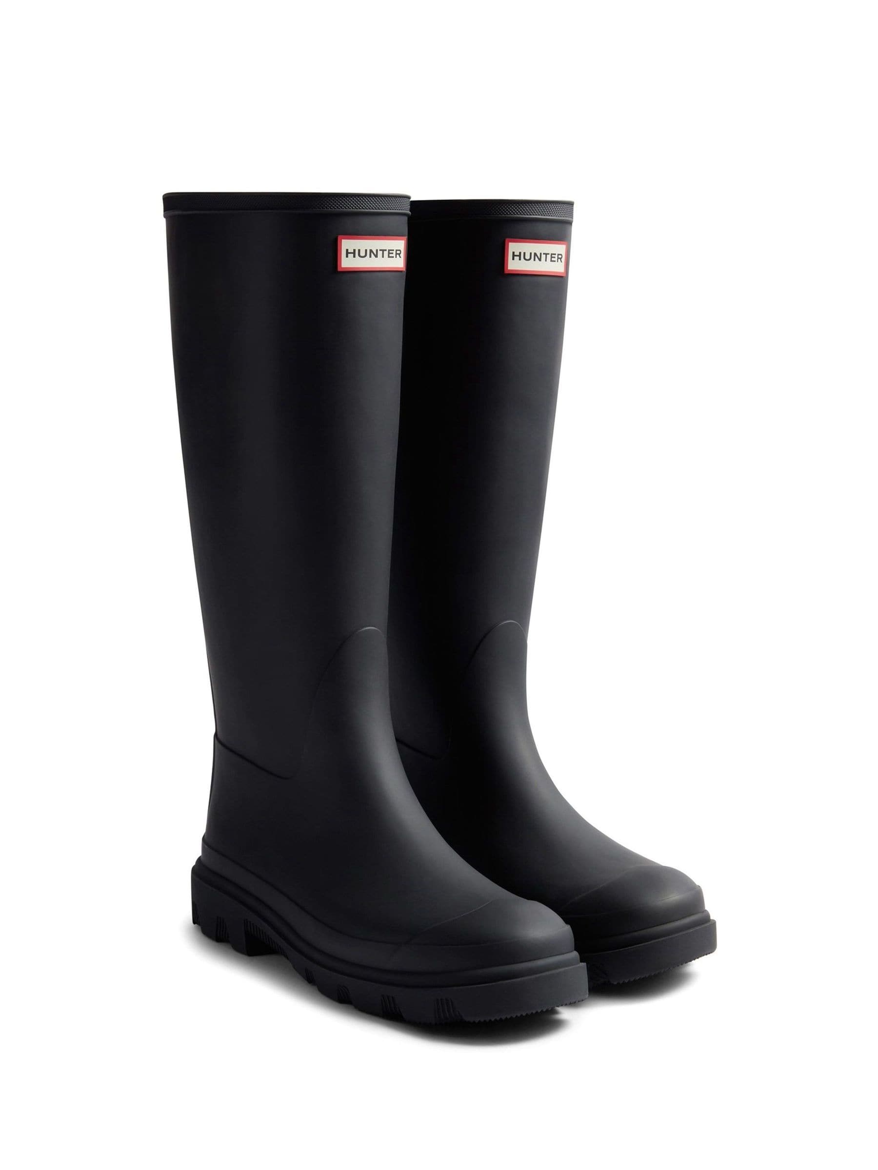 Buy Hunter Black Downpour Tall Wellington Boots from Next USA