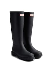 Hunter Black Downpour Tall Wellington Boots - Image 2 of 4