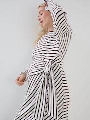 JoJo Maman Bébé Long Sleeve Maternity T-Shirt Dress - Slika 2 od 4