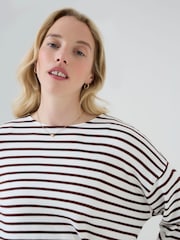 JoJo Maman Bébé Long Sleeve Maternity T-Shirt Dress - Slika 4 od 4