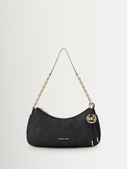 Michael Kors Black Nolita Chain Pouchette Bag - Image 1 of 5