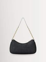 Michael Kors Black Nolita Chain Pouchette Bag - Image 3 of 5