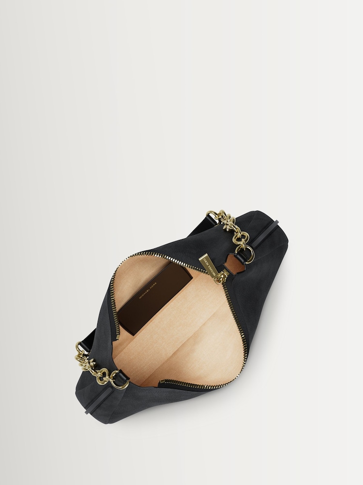 Michael Kors Black Nolita Chain Pouchette Bag - Image 5 of 5