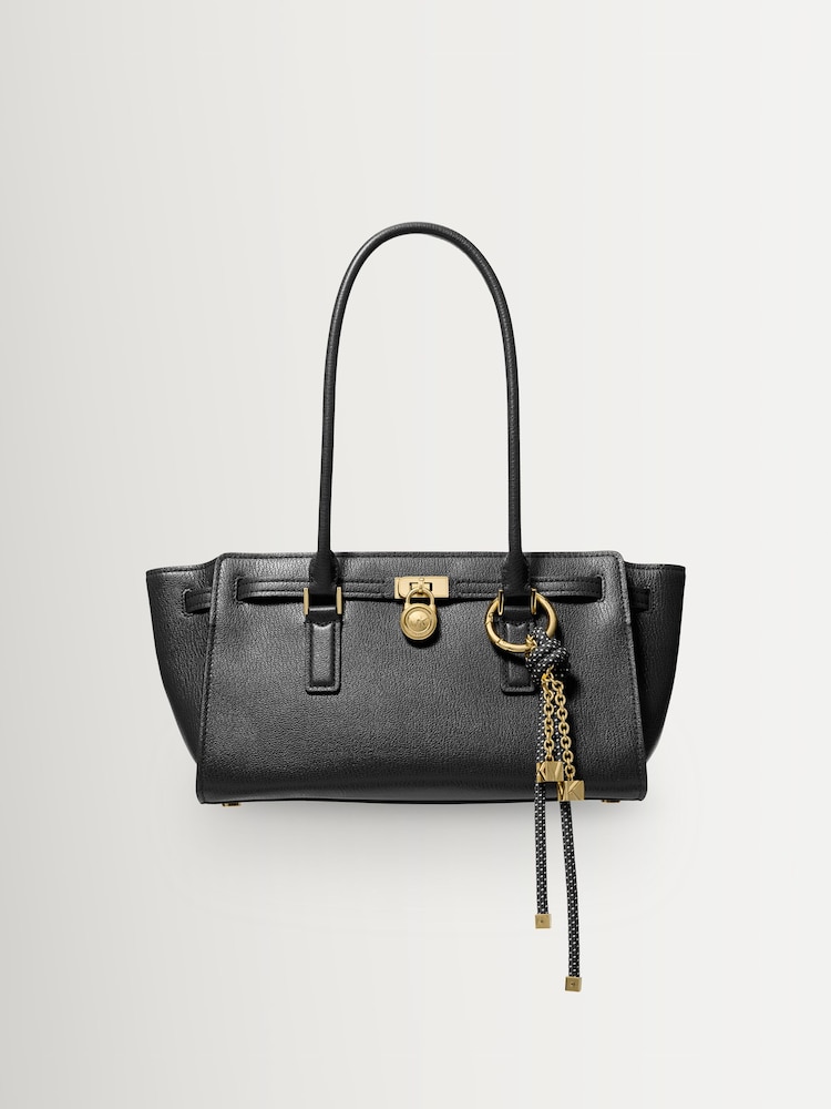 Michael Kors Black Hamilton Moderne East West Shoulder Tote Bag - Image 1 of 4
