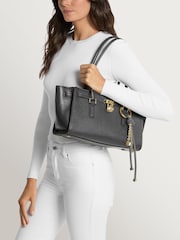 Michael Kors Black Hamilton Moderne East West Shoulder Tote Bag - Image 2 of 4