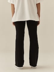 Black/Silver Stud Flare Leggings (3-16yrs) - Image 3 of 4