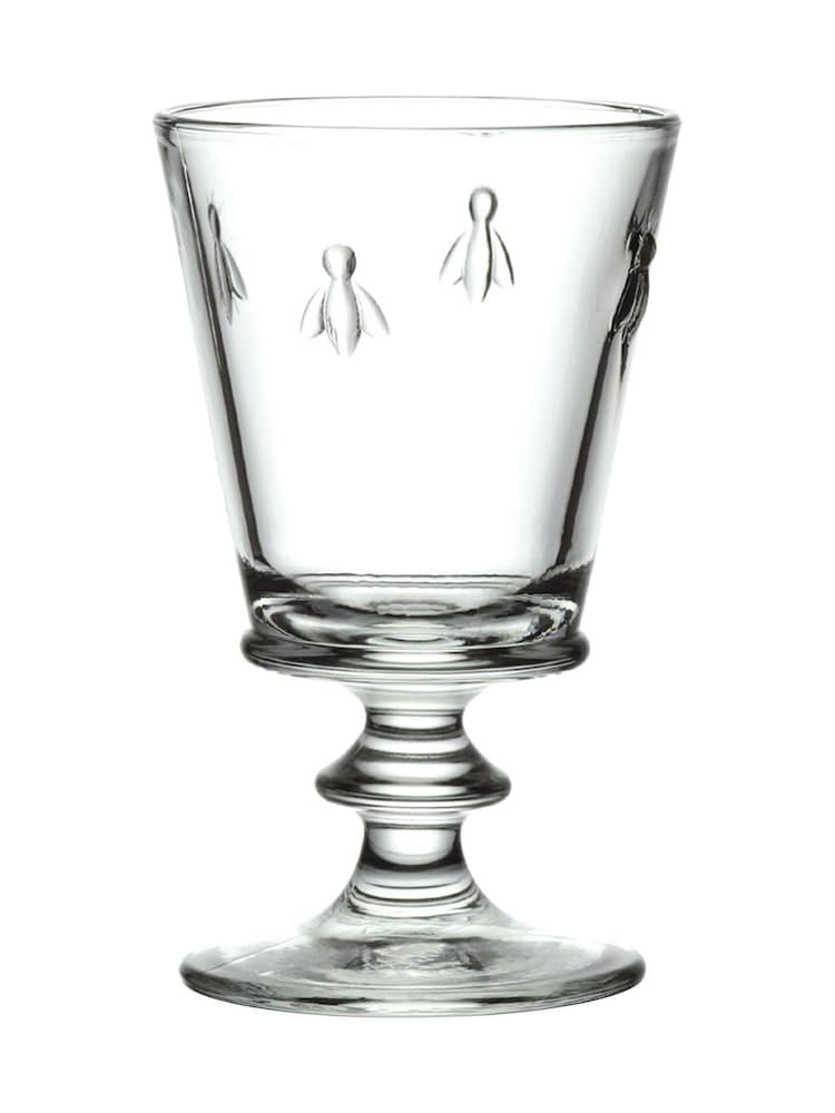 La Rochère Set of 4 Clear Bee Stemmed Wine Glasses 24CL - Image 2 of 4
