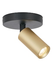 Searchlight Gold and Black Solo Mini GU10 Spotlight - Image 2 of 4