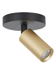 Searchlight Gold and Black Solo Mini GU10 Spotlight - Image 3 of 4