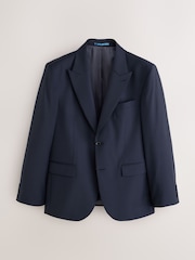 海軍藍 - N. Premium Tailored Fit Motionflex Stretch With Wool Suit Jacket - 圖片 6/11