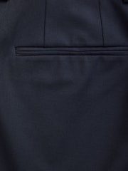 海軍藍 - N. Premium Tailored Fit Motionflex Stretch With Wool Suit Trousers - 圖片 8/9