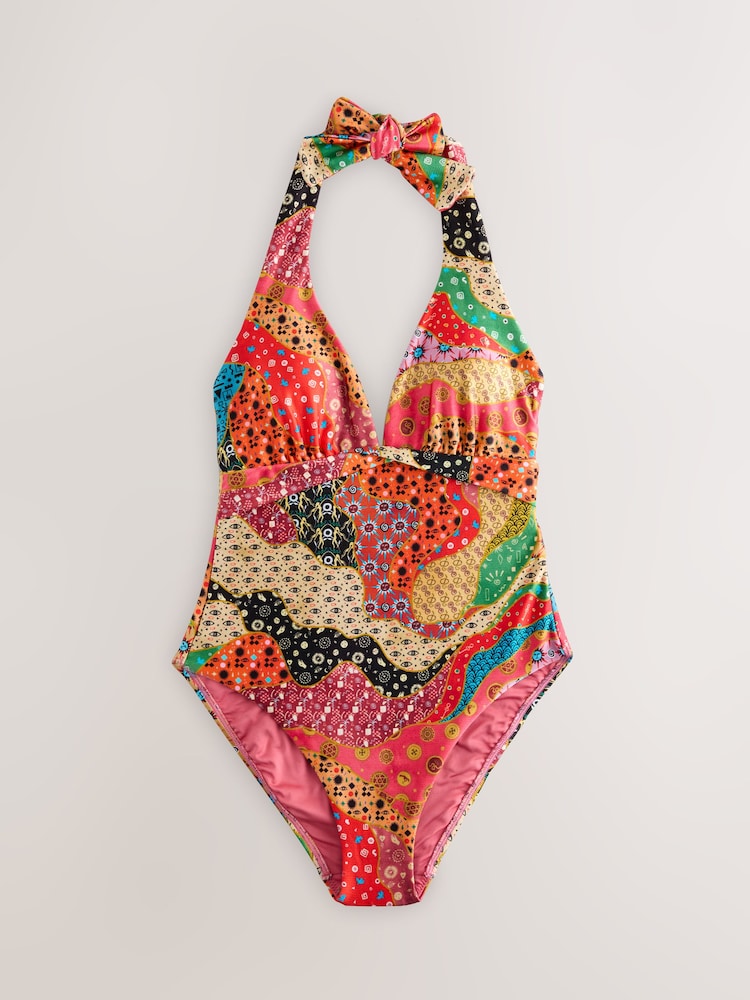 Never Fully Dressed Plunge Swimsuit with Tummy Control - 画像 1 / 4