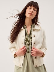 Джинсовая куртка с оборками Monsoon Sadie - Изображение 2 5