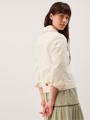 Джинсовая куртка с оборками Monsoon Sadie - Изображение 4 5