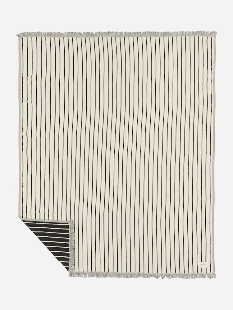 SlowTide Cream Koko Cotton Driftweave Throw Blanket - Image 2 of 4