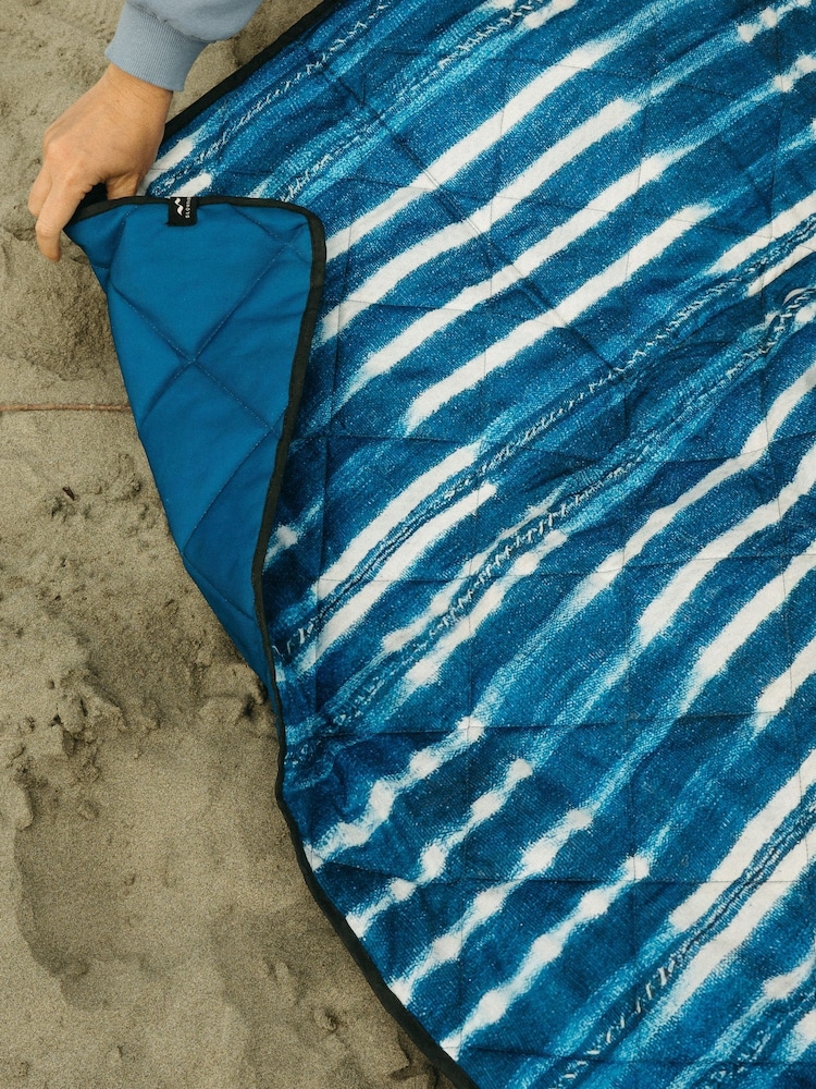 SlowTide Indigo Koko Packable Picnic Blanket - Image 1 of 4