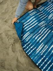 SlowTide Indigo Koko Packable Picnic Blanket - Image 3 of 4