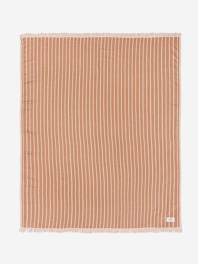 SlowTide Mousse Koko Cotton Driftweave Throw Blanket - Image 2 of 3