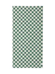 SlowTide Sage Mate Cotton Printed Patterned Bath Towel - Image 1 of 1