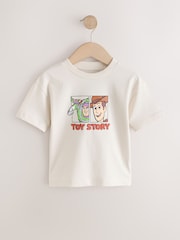 에크루 - 외계인 Toy Story 반소매 티셔츠 (3mths-8yrs) - 4의 이미지 1